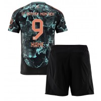 Camiseta Bayern Munich Harry Kane #9 Visitante Equipación para niños 2024-25 manga corta (+ pantalones cortos)